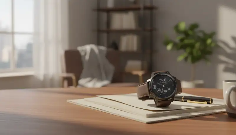 Hybrid-Uhr: Eleganz trifft smarte Technik