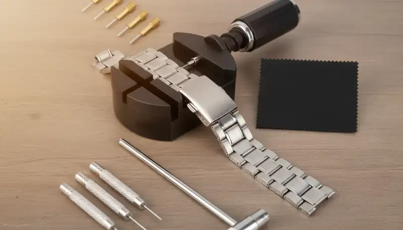 Präzision: Uhrenarmband selbst kürzen