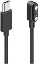 Hama Ladekabel Smartwatches, mit Magnetic Charge, USB-C, 60 cm, Schwarz