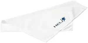 HELI Professionelles superfeines Mikrofaser-Reinigungstuch für Uhren in weiß