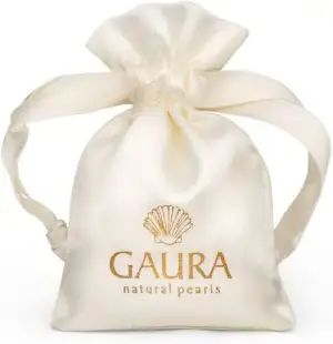 Gaura Perlenarmband Damen – Weiße Süßwasserperlen 4–4,5 mm • 17,5 cm flex • Schm