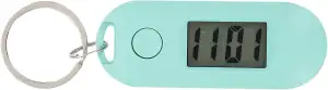 iplusmile Schlüsselanhänger Taschenuhr Mini Digitaluhr Studenten Schlüsselanhäng