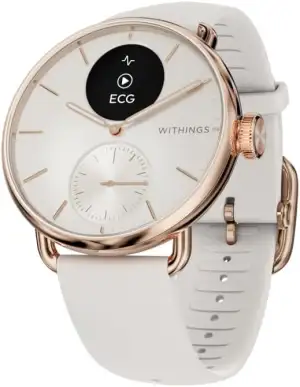 WITHINGS ScanWatch 2, Hybrid Smartwatch Heart Health for Men & Women - ECG, SPO2