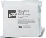 AAwipes Cleanroom Polyester-Wischtücher, 30,5 x 30,5 cm, Doppelstrick, 100% Polyester, fusselfreie Tücher mit ultrafeinen Filamenten, laserversiegelter Rand, Klasse 100 Tücher, ultraweiche Tücher