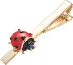 Lustig Insekt Krawattennadel Silber Biene Schmetterling Marienkäfer Krawattenklammer Personalisiert für Herren Hochzeit Partei Abschlussball Schmuck Geschenk mit Geschenkbox