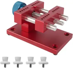 Uhrenreparaturwerkzeug, Verstellbarer Uhrengehäusehalter, Tischuhrenklemme, Krat