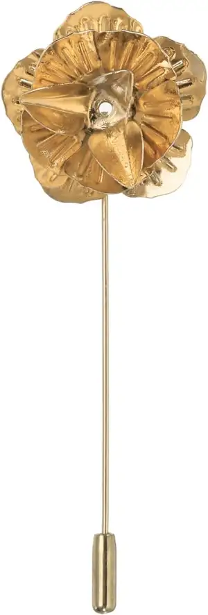 PATIKIL Reversnadel für Männer, Herren formale Metallreversnadel Blumenreversnad