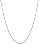 Esrael 2/3mm Silber Weizen/Venetian Edelstahl Kette für Männer und Jungen, Robuste lichtechte Silber Kette Halskette für Anhänger Schmuck Geschenke für ihn 18/20/22/24 Zoll