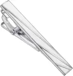 Klassiker Geschäft Krawattennadel für Herren Gold Silber Stilvolle Krawattenklammer Büro Hochzeit Handgefertigter Schmuck 5.8cm