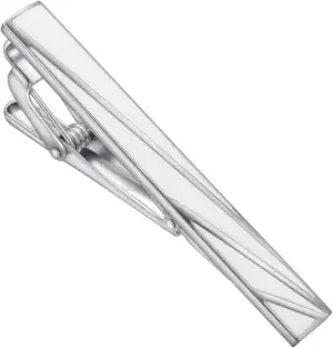 Klassiker Geschäft Krawattennadel für Herren Gold Silber Stilvolle Krawattenklam