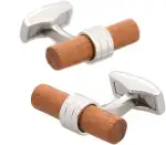 Merit Ocean Holz Manschettenknöpfe Herren Holz Manschettenknöpfe Hochzeit Business mit Geschenkbox