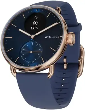Withings ScanWatch 2 – Gesundheits-Smartwatch für Damen und Herren, EKG, SpO2, T