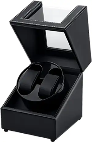 Mcbazel Uhrenbeweger 2 Uhren, Watch Winder für Herren und Damen USB-C Aufladung 