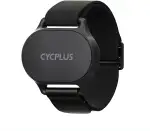 CYCPLUS Herzfrequenzmesser Armband, Bluetooth 5.1 ANT+ HR Monitor mit HR Zone LED Anzeige, IP67 Wasserdicht, Verwendung für Laufen Radfahren Fitness und andere Sportarten(schwarz)