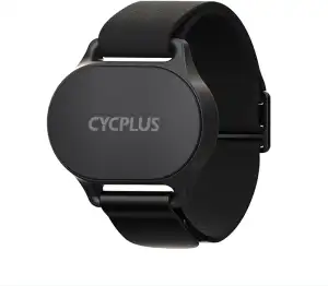 CYCPLUS Herzfrequenzmesser Armband, Bluetooth 5.1 ANT+ HR Monitor mit HR Zone LE