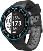 Golfuhr Par.4 - (neu 3. Gen.) GPS Entfernungsmesser by RocketGolf - Einfach & Praktisch - Golffunktion, 38.000+ Golfplätze, Hindernisse, Fitness Tracker, Schrittzähler, kostenlose Updates