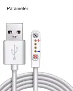 Kinder Smartwatch Ladekabel mit 4 polig, Smartwatch Zubehör Magnetisch Ladegerät für Smart Watch