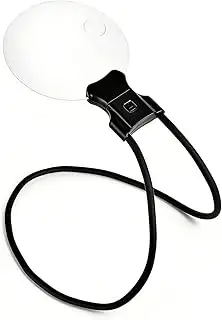 10-fache Lupe, 5,5 Zoll große Linse, Schwanenhals-Lupe, freihändig, flexibel und