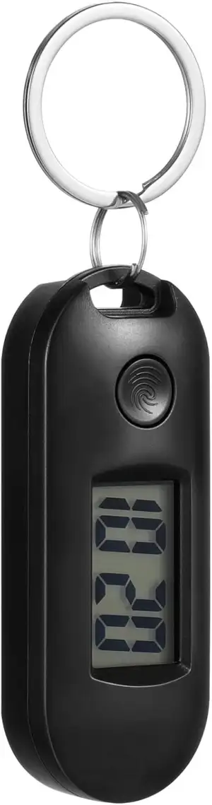 iplusmile Schlüsselanhänger Taschenuhr Mini Digitaluhr Studenten Schlüsselanhäng