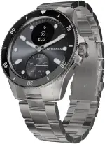 Withings ScanWatch Nova, Hybrid Smartwatch Herzgesundheit für M&F - EKG, SPO2, Temperaturüberwachung, Schlaftracking, Atemwegsgesundheit, Zyklustracking, 35 Tage Akkulaufzeit, iOS & Android, Schwarz