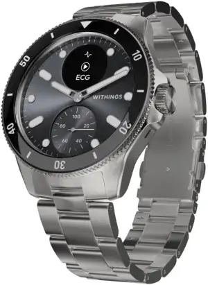 Withings ScanWatch Nova, Hybrid Smartwatch Herzgesundheit für M&F - EKG, SPO2, T