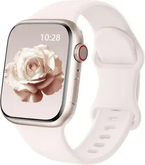 Patented Ersatzarmband Kompatibel mit Sport Apple Watch Armband 40mm 41mm 42mm 3