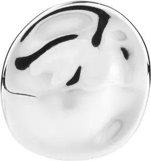 Mikovivi Geometrische Metal Brosche, Unregelmäßige Runde Vintage Brosche für Dam