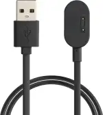 kwmobile USB Kabel Charger kompatibel mit imoo Watch Phone Z6 / Watch Phone Z1 Ladekabel - Smart Watch Ersatzkabel - Fitnesstracker Aufladekabel in Schwarz