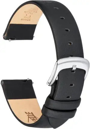 Leder Uhrenarmbänder Ultraweiches Nappaleder Armband Schnellverschluss für Damen
