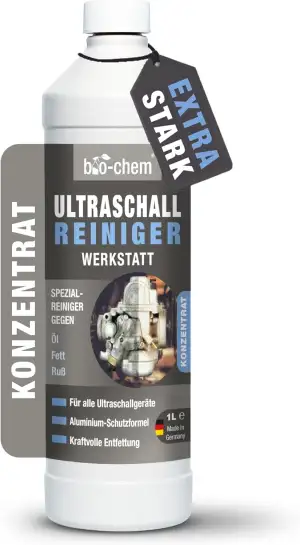 bio-chem Ultraschallreiniger Konzentrat Werkstatt 1 L | Für Vergaser, Metall & A