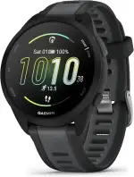 Garmin Forerunner 165 Music 43mm - Lauf-Smartwatch, 1,2" AMOLED Touchscreen, bis zu 11 Tage Akkulaufzeit, 25+ Sport-Apps, Trainingsempfehlungen, Gesundheitsdaten, smarten Funktionen, Musik