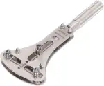 Fafeicy 3-Punkt-Uhrenöffner, Batterie-Schraubenentferner für Edelstahl-Armbanduhren, Verstellbarer Uhrengehäuse-Öffner, Es können Gehäusegrößen von 17–50 mm/0,7–2 Zoll geöffnet werden