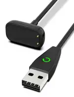 Bicmice USB Ladegerät für Fitbit Charge 6/5 & Luxe 1M Ersatz-Ladekabel für Charge 5,6,Luxe mit Restart-Taste
