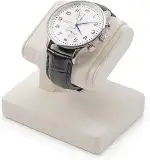 Uhrenständer aus Samt – Luxus Einzel-Uhrenhalter mit weichem Velours, Edle Tischablage für Damen-...