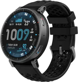 Amazfit Active Max 48mm Smartwatch 1,5" AMOLED-Display, 25 Tage Akku, Offline-Karten, NFC, GPS, 4GB Speicher, 170+ Sportmodi, 5 ATM Wasserschutz, Herzfrequenz- & Schlaftracking für Android & iPhone