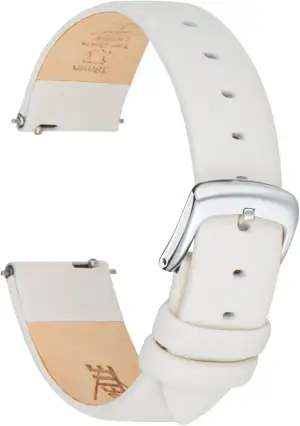 Leder Uhrenarmbänder Ultraweiches Nappaleder Armband Schnellverschluss für Damen