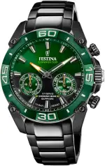 Festina Herrenuhr F20548 Connected Gehäuse aus Edelstahl 316L, Armband aus Edelstahl 316L