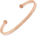 SIMPLE PLEDGE | Herzensmensch Armreif | Armband Damen mit Gravur in Silber, Gold, Roségold | Perfekt als Schmuck Geschenk | Blindgravur