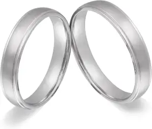 Juwelier Schönschmied Partnerringe Freundschaftsringe - inkl. WUNSCHGRAVUR - Ede