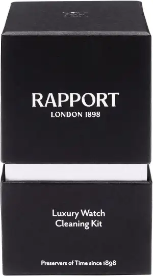 Rapport Luxuriöses Uhren-Reinigungsset, Schwarz