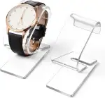 2 Stück Transparenter Uhrenständer Uhrenhalter Watch Holder Watch Stand Uhren Halterung Fester Uh...