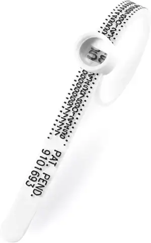 Heartbreaker Ring-Größenmesser I Wiederverwendbarer Ring-Sizer zum Messen der Ri