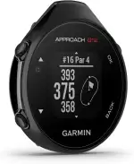 Garmin Approach G12 - GPS-Golfgerät mit Entfernungsangaben zum Grün & zu Hindernissen. 1,3“ Display, Messung & Aufzeichnung von Schlagweiten. 30 h Akku, für 42.000 Golfplätze weltweit, Schwarz