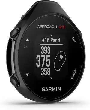 Garmin Approach G12 - GPS-Golfgerät mit Entfernungsangaben zum Grün & zu Hindern