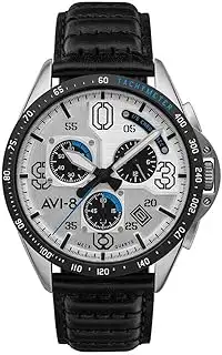 AVI-8 Herren 43mm P-51 Mustang Blakeslee Chronograph Japanese Meca-Quartz Fliege