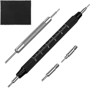 Larrel 5 Stück Uhrenwerkzeug, Uhrenarmband Werkzeug Uhrendeckelöffner Uhr Batter