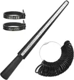 Ringgrössenmesser Ring Größenmesser Ringgroessenmesser Ringmesser Finger Ringgrößen Set Größensta...