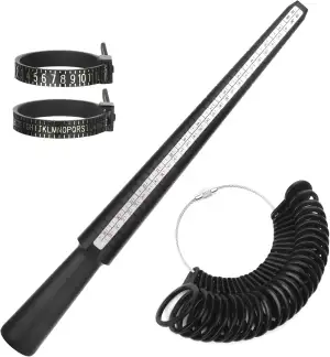 Ringgrössenmesser Ring Größenmesser Ringgroessenmesser Ringmesser Finger Ringgrö