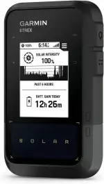 Garmin eTrex Solar - GPS-Handgerät mit Solarladung, 2,2'' Display - Kompass, Tracback, Geocaching...