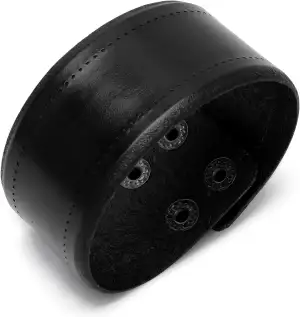 Lederarmband Herren Damen Leder Punk, Breites Vintage Herren Armband Leders, mit